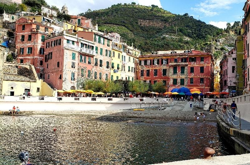 A group of buildings next to a body of waterDescription automatically generated with low confidence