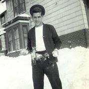 A picture containing outdoor, person, snow, standingDescription automatically generated