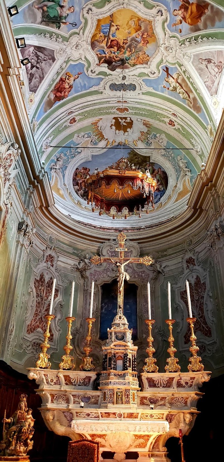 A picture containing indoor, holy places, place of worship, shrineDescription automatically generated